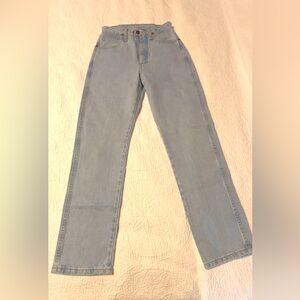 Wrangler Light Blue Women's Straight Leg Jeans